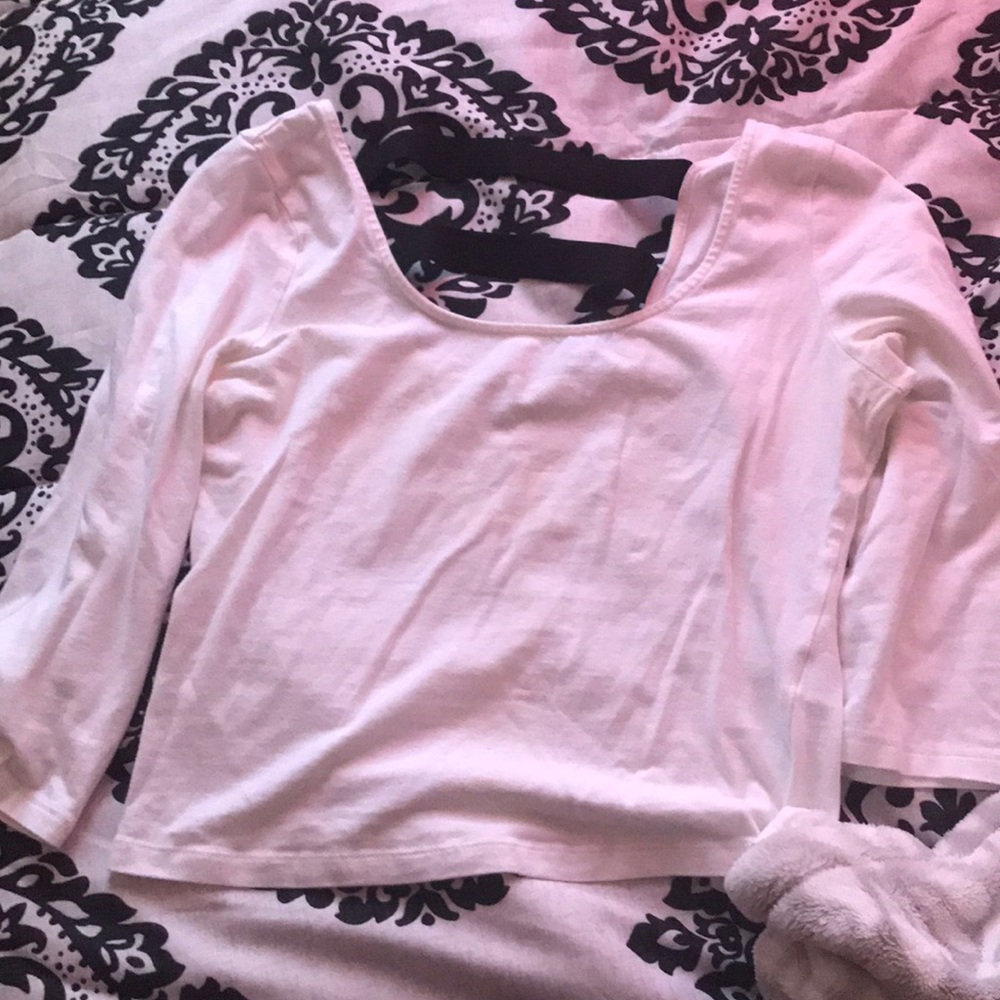 White Crop Top